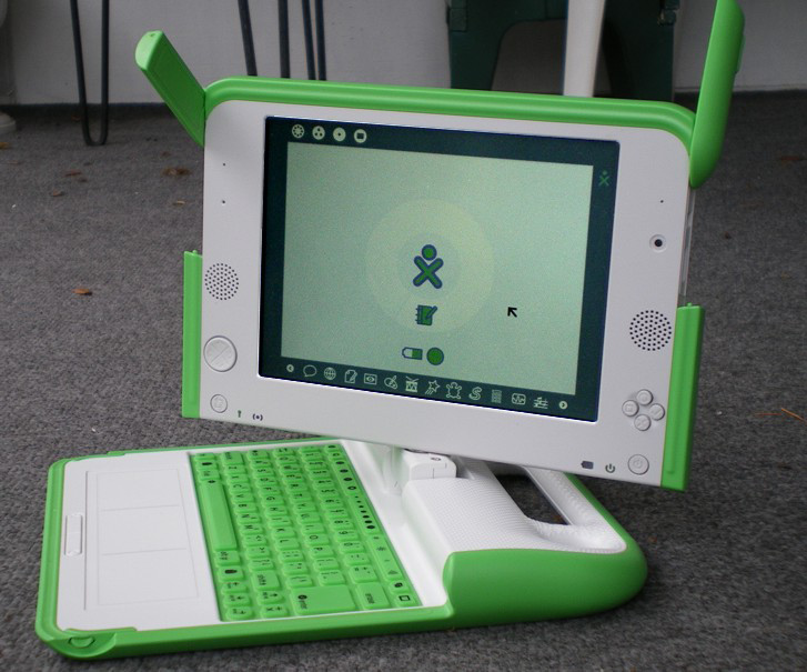OLPC Laptop opened