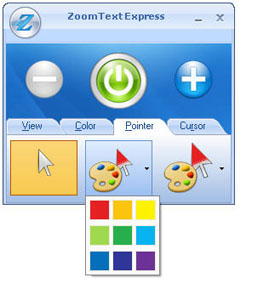 ZoomText Express Pointers